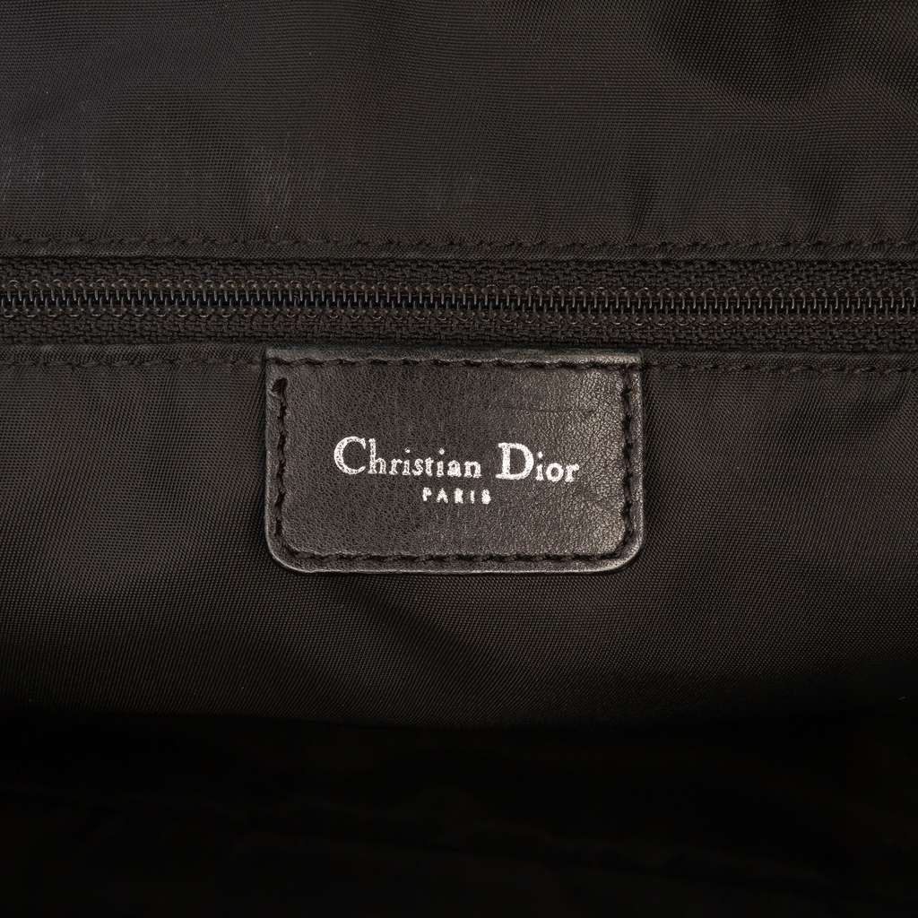 Dior Diorissimo Trotter Canvas Messenger Bag Black Canvas Good condition - Box View
