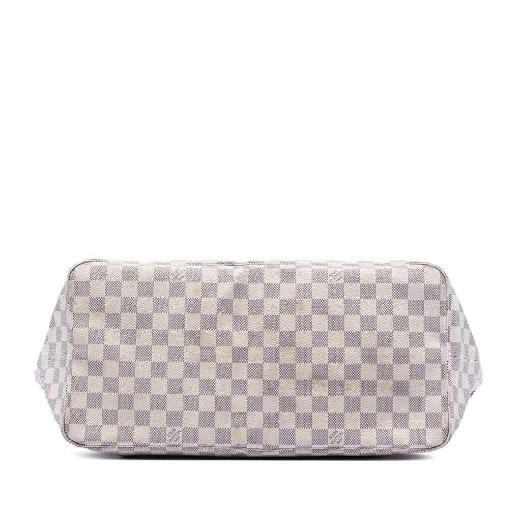 Louis Vuitton Damier Azur Neverfull GM White Good condition - Inside View