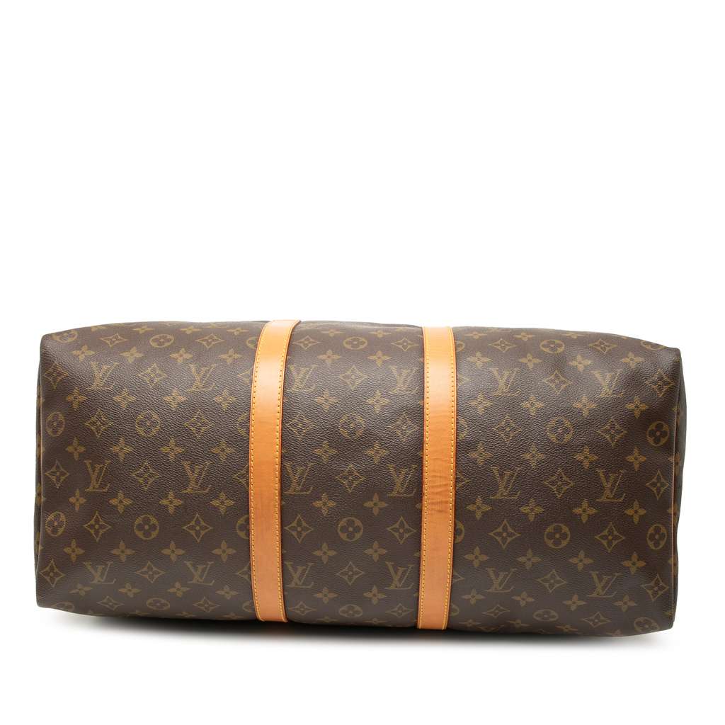 Louis Vuitton Monogram Keepall 50 Brown Good condition - Inside View