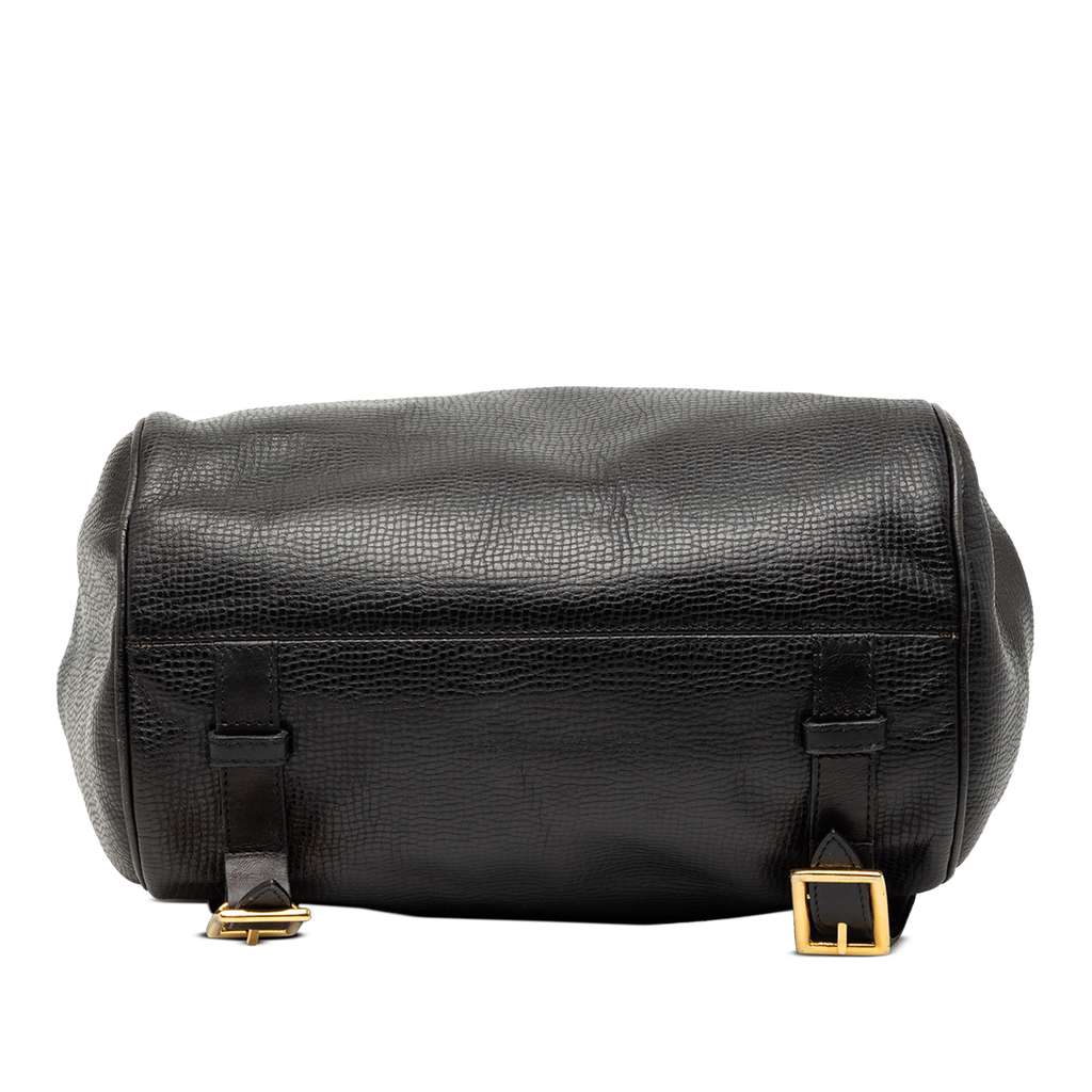 Dior Grained Leather Backpack Black Leather Good condition - Inside View