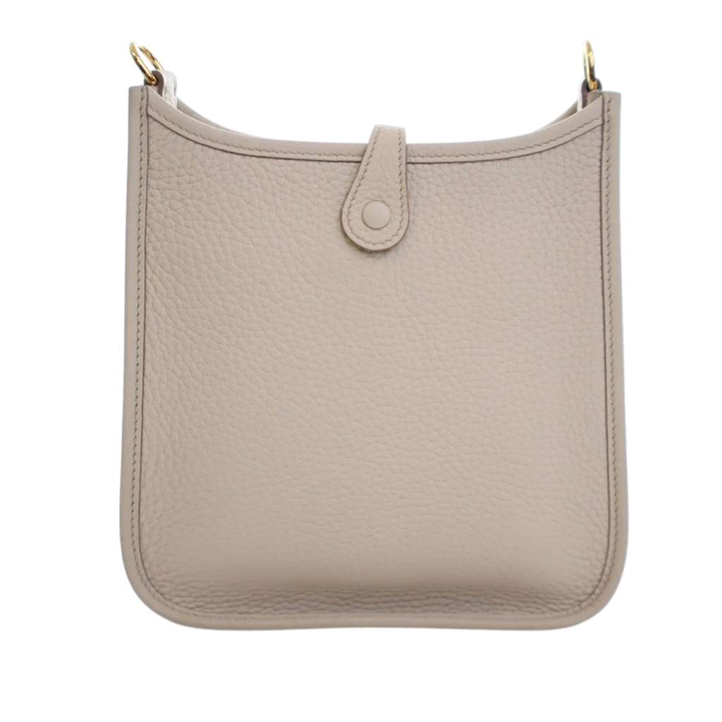 Hermès Clemence Evelyne I TPM 16 Grey Leather Good condition - Model View