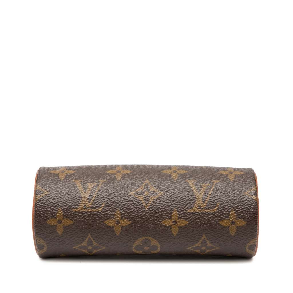 Louis Vuitton Monogram Papillon Pochette Brown Good condition - Inside View