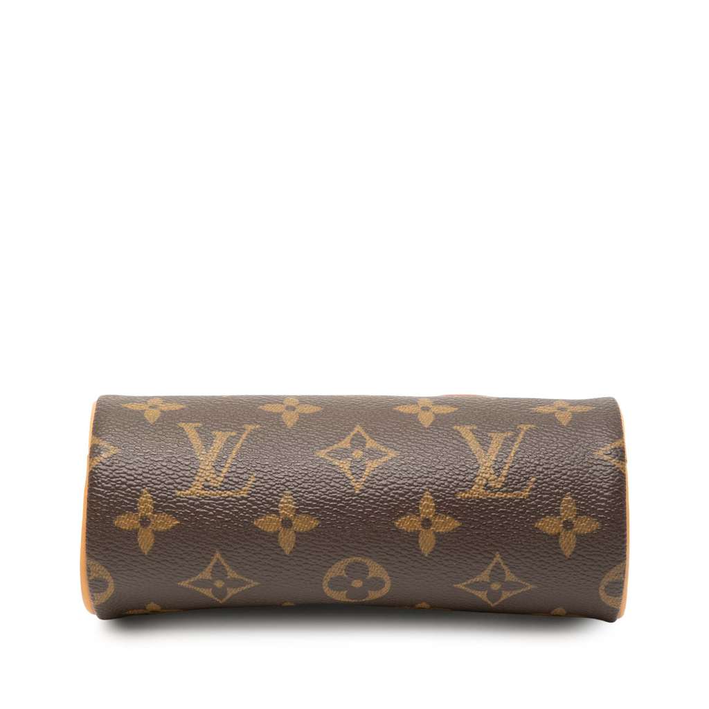Louis Vuitton Monogram Papillon Pochette Brown Good condition - Inside View