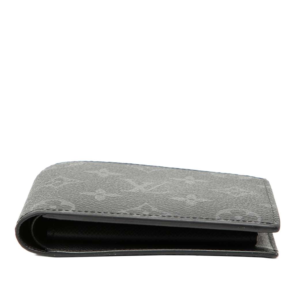 Louis Vuitton Monogram Eclipse Marco Wallet Black Good condition - Inside View