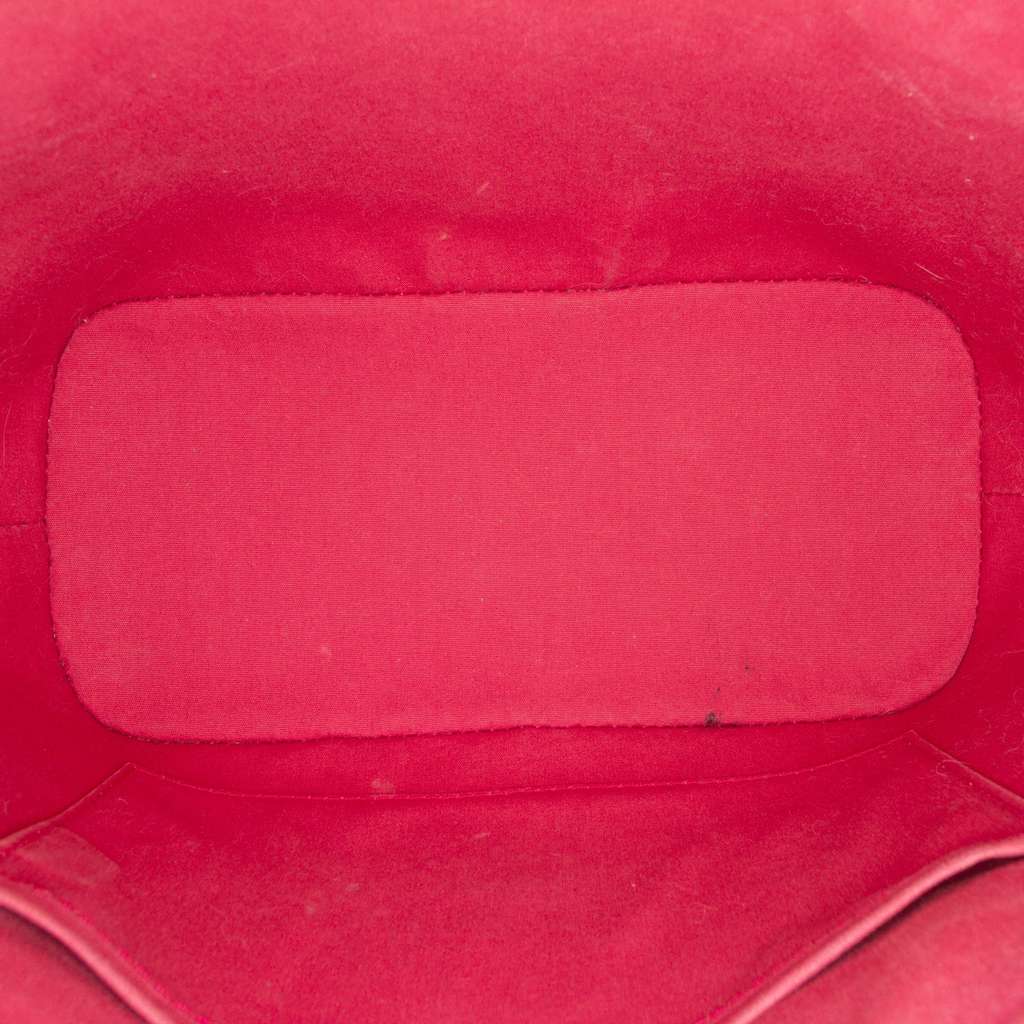 Louis Vuitton Monogram Vernis Montebello PM Red Leather Good condition - Model View