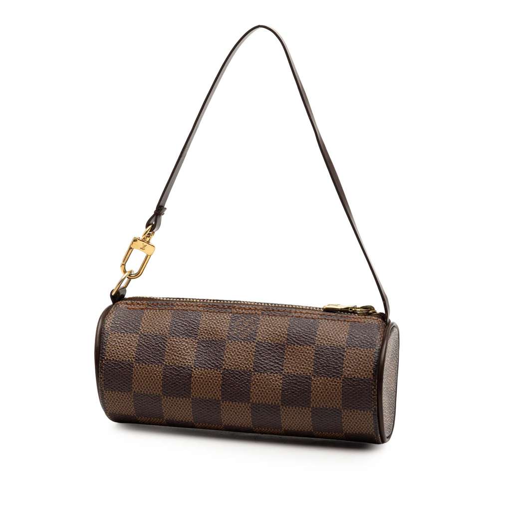 Louis Vuitton Damier Ebene Papillon Pochette Brown Good condition - Back View