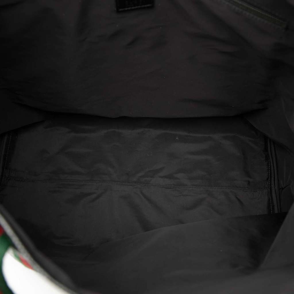 Gucci GG Imprime Web Tote Black Canvas Good condition - Model View