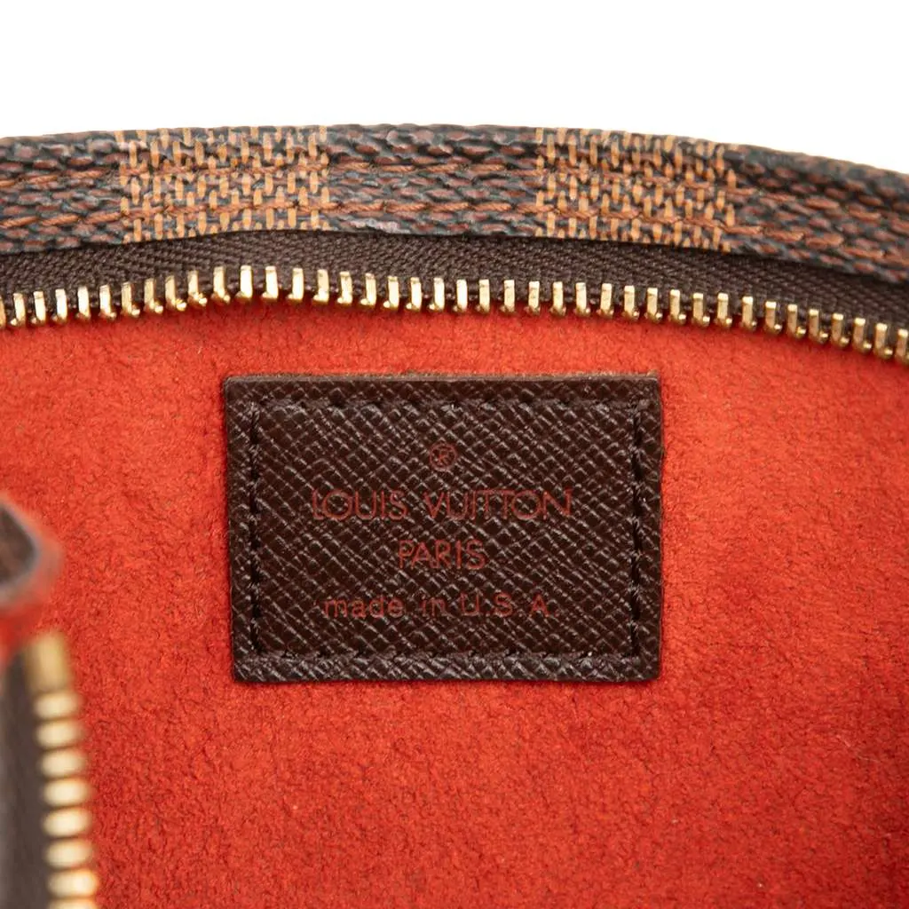 Louis Vuitton Damier Ebene Marais Bucket Pouch Brown Very good - Box View