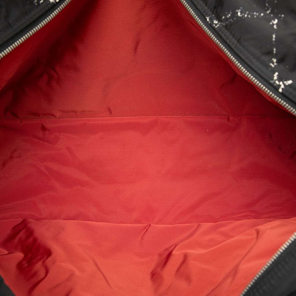 Chanel Old Travel Line Nylon Travel Bag Black Good condition - Model View