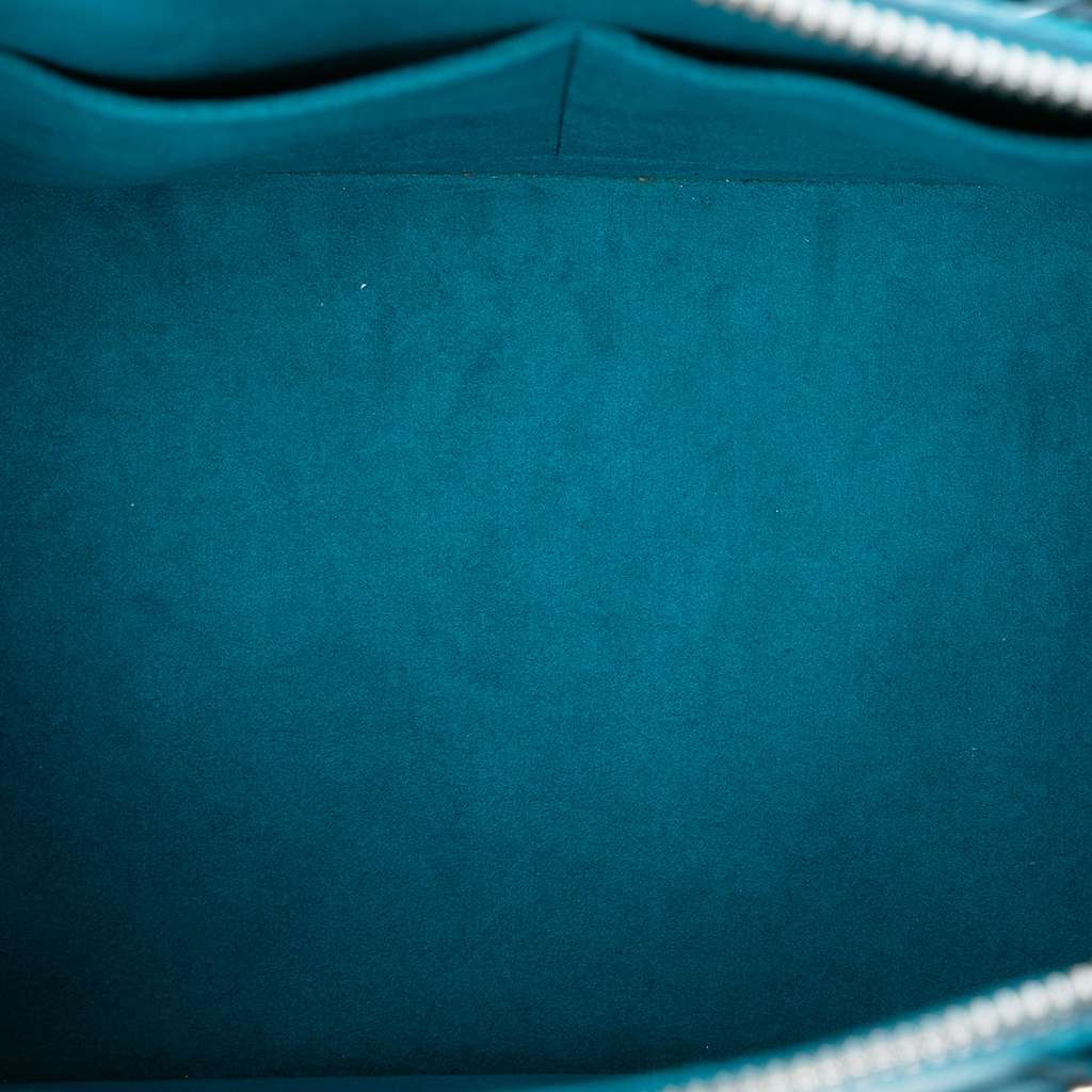 Louis Vuitton Epi Alma PM Blue Leather Good condition - Model View