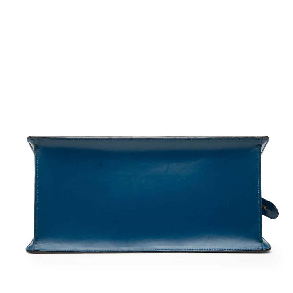 Louis Vuitton Epi Riviera Blue Leather Good condition - Inside View