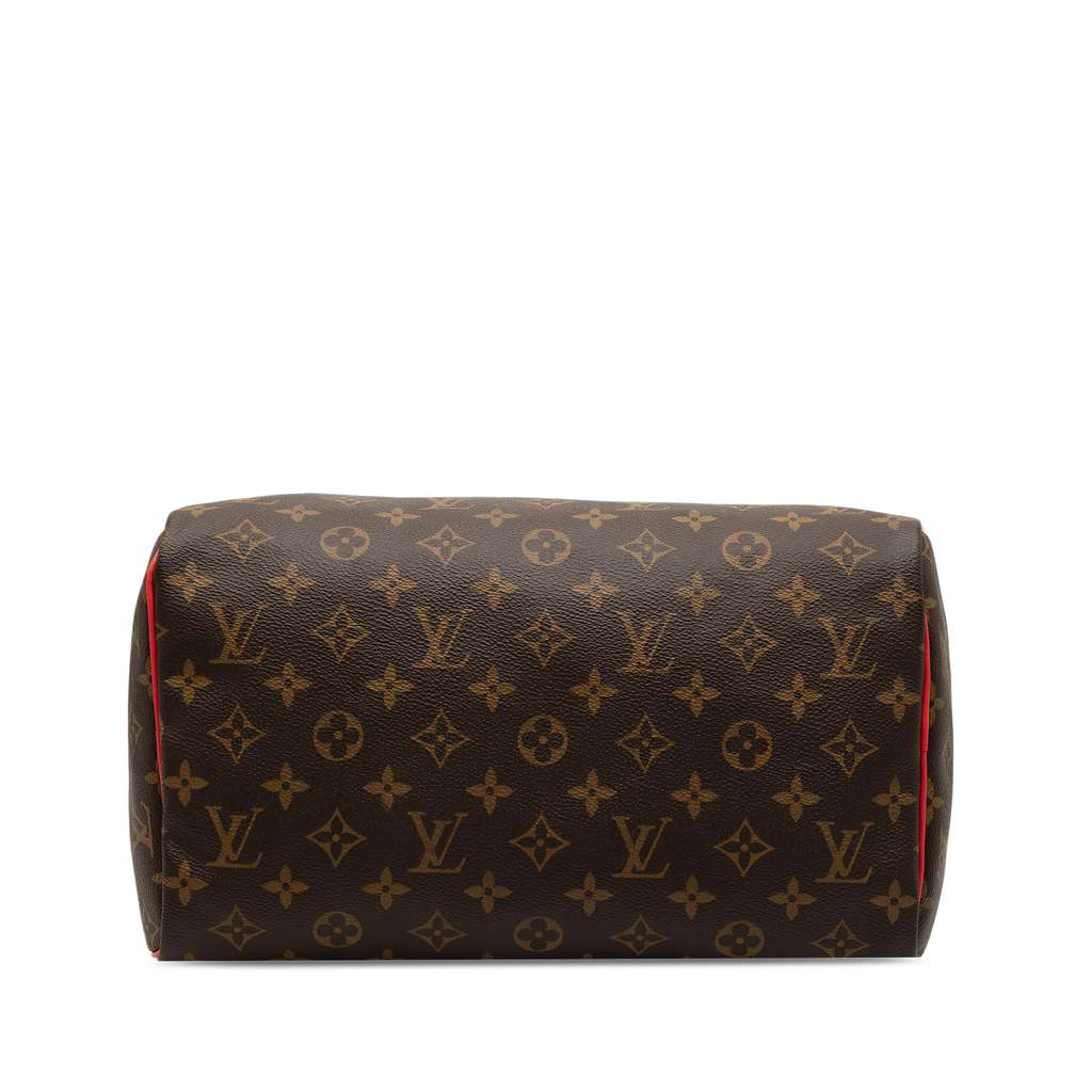 Louis Vuitton Monogram Totem Speedy 30 Brown Good condition - Inside View
