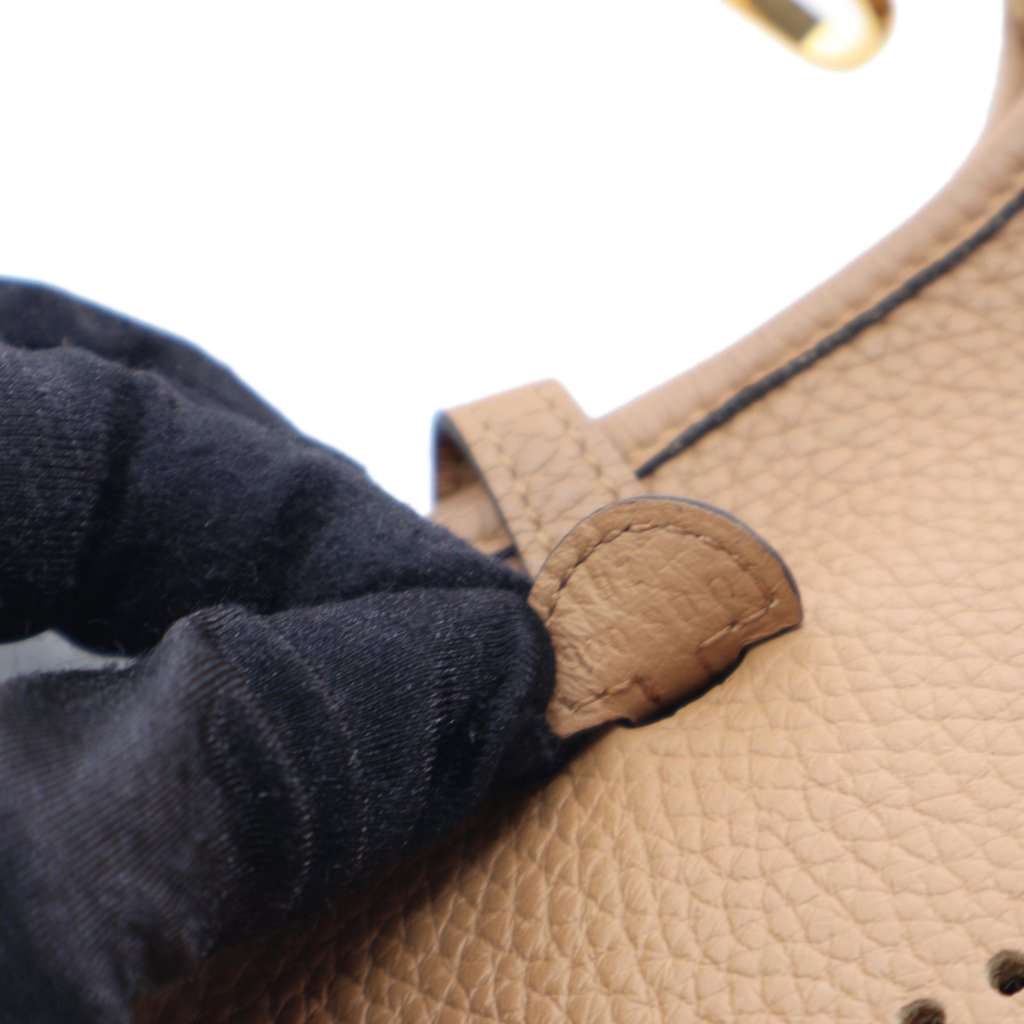 Hermès Clemence Evelyne TPM 16 Brown Leather Good condition - Box View