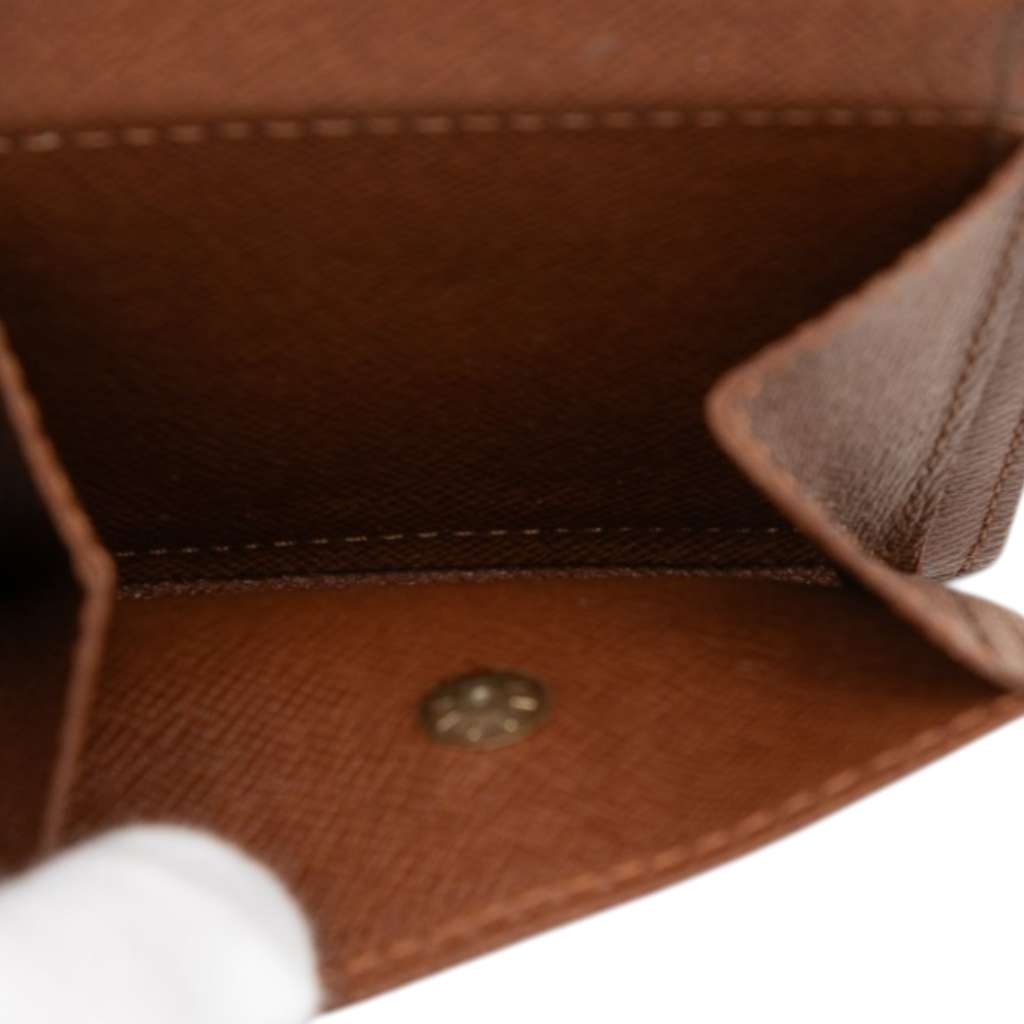 Louis Vuitton Monogram Portefeuille Marco Wallet Brown Good condition - Box View