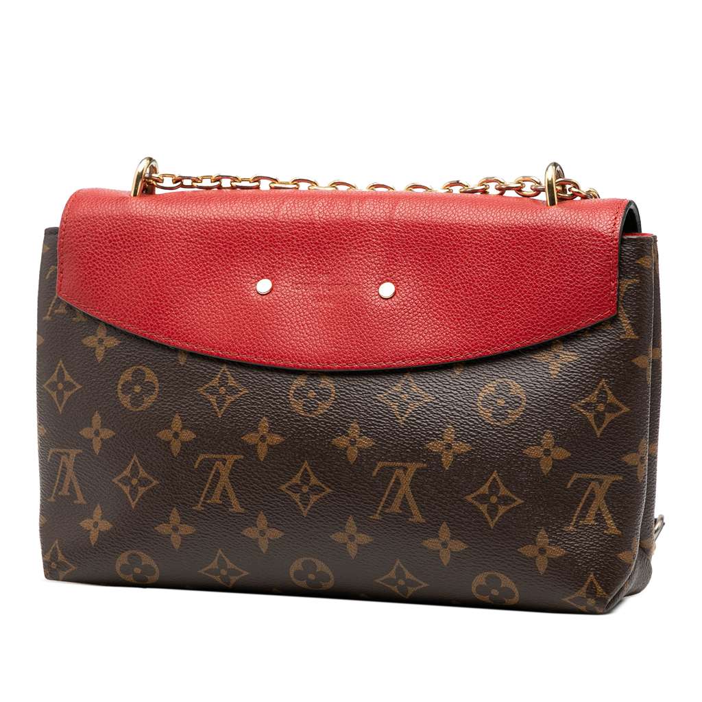 Louis Vuitton Monogram Saint Placide Brown Good condition - Back View