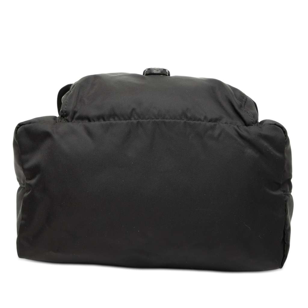 Prada Tessuto Zip Buckle Messenger Bag Black Very good condition - Inside View