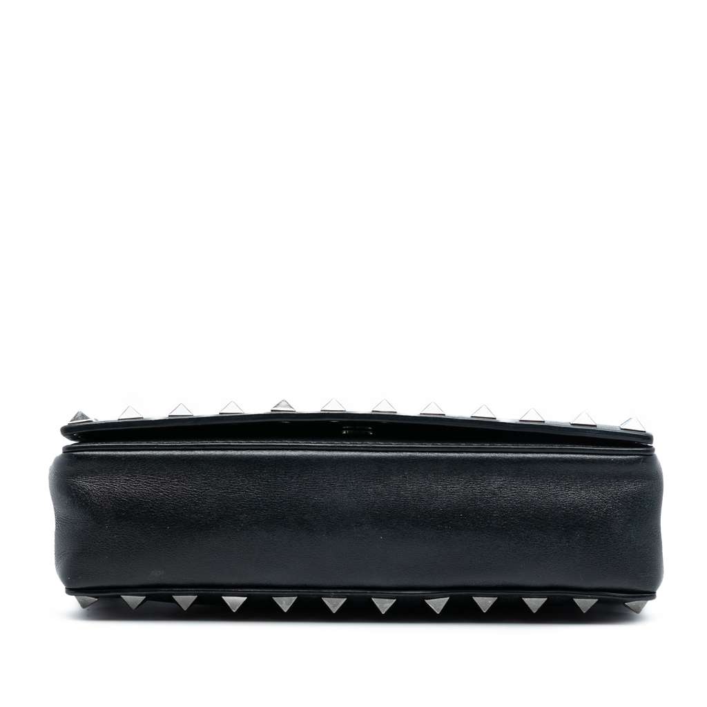 Valentino Leather Rockstud Crossbody Black Leather Good condition - Inside View