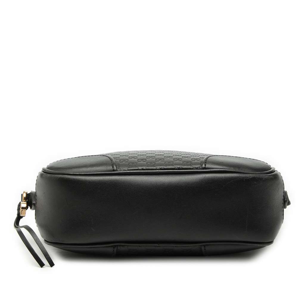 Gucci Microguccissima Bree Crossbody Black Leather Good condition - Inside View