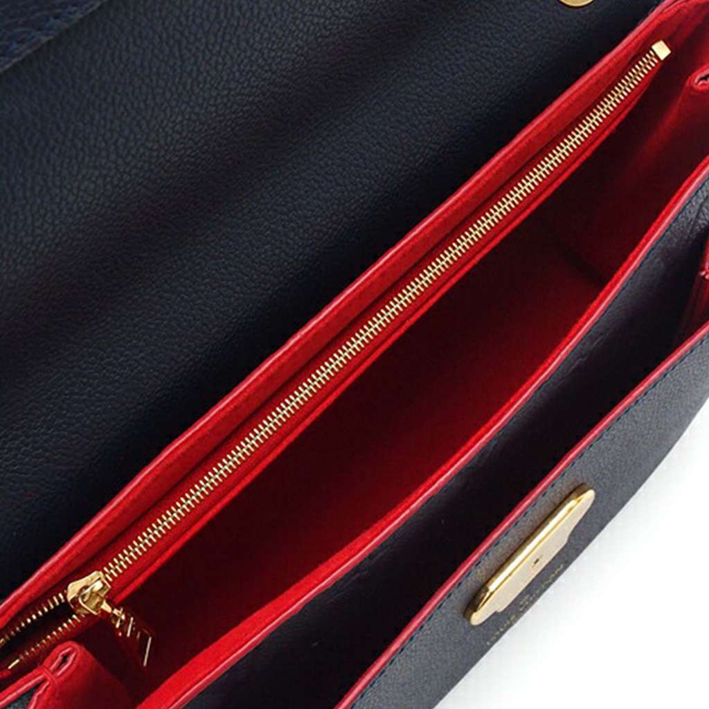 Louis Vuitton Monogram Empreinte Vavin PM Blue Leather Good condition - Model View