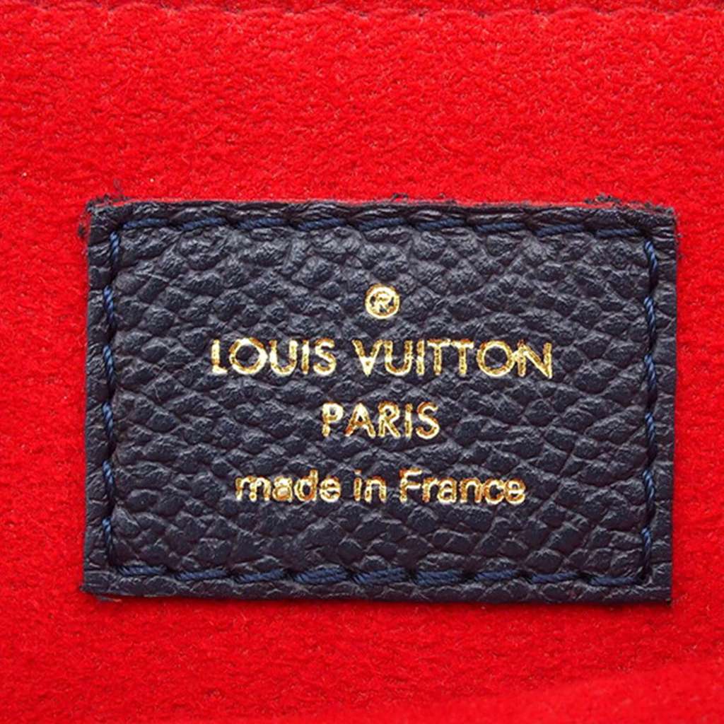 Louis Vuitton Monogram Empreinte Vavin PM Blue Leather Good condition - Box View