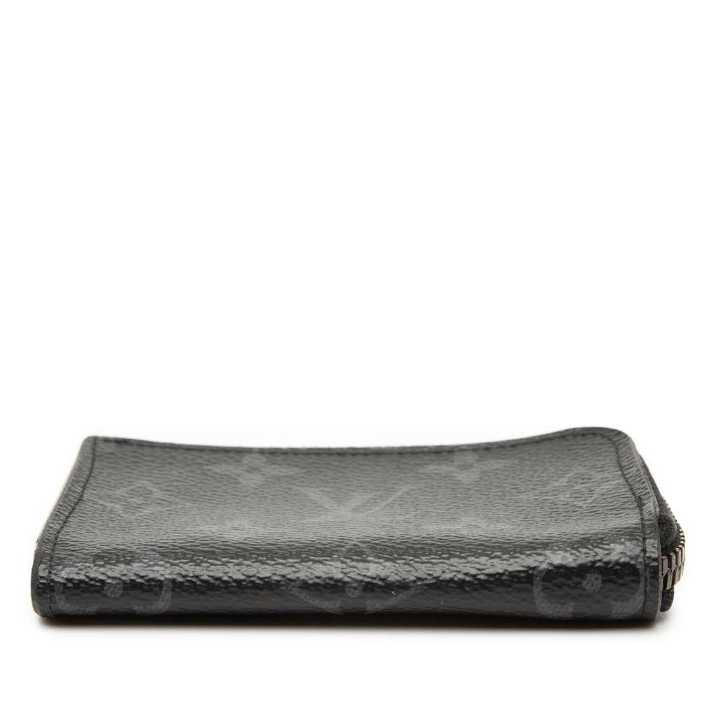 Louis Vuitton Monogram Eclipse Porte Monnaie Jour Black Good condition - Inside View