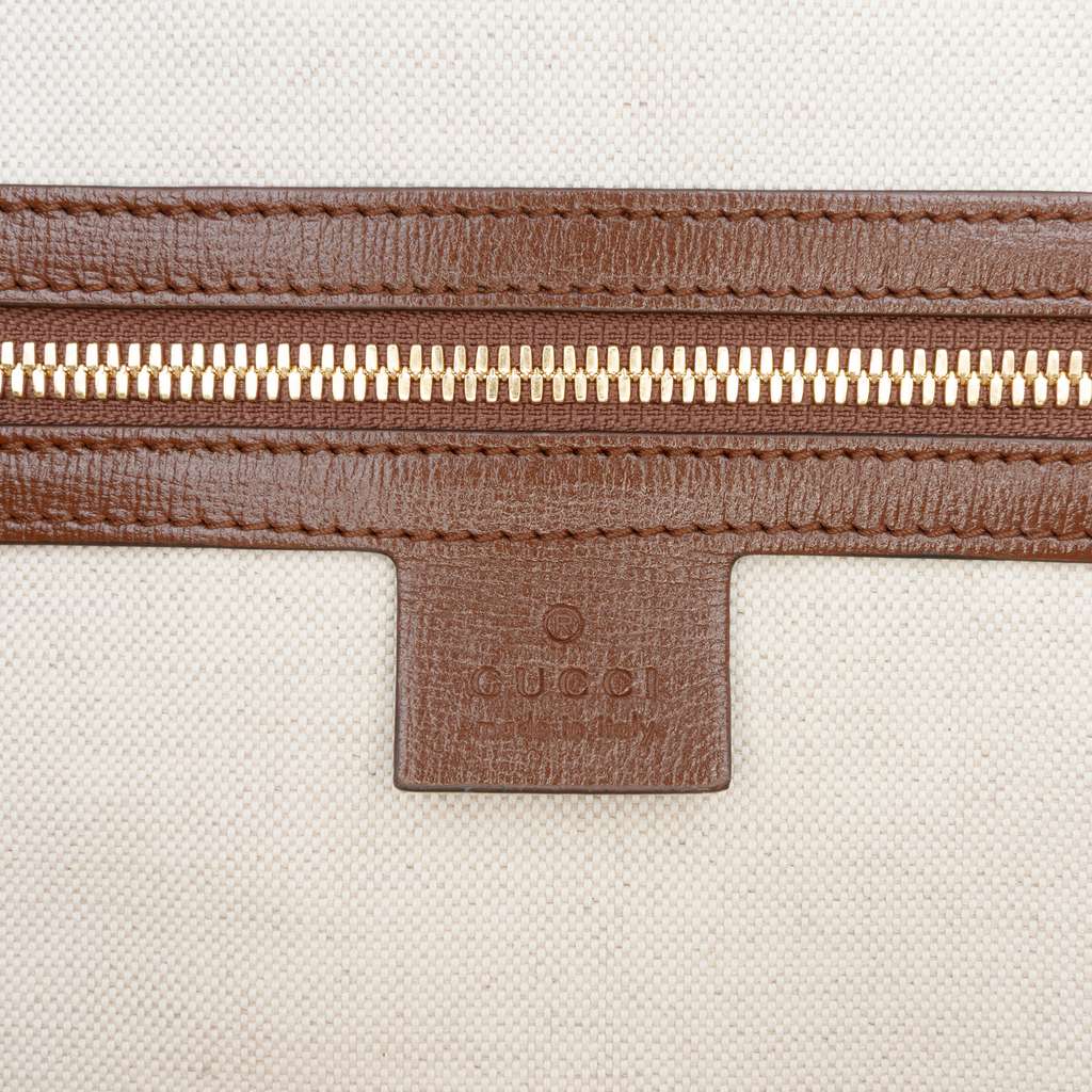 Gucci Medium GG Supreme Fake Not Backpack Brown Canvas Good condition - Box View