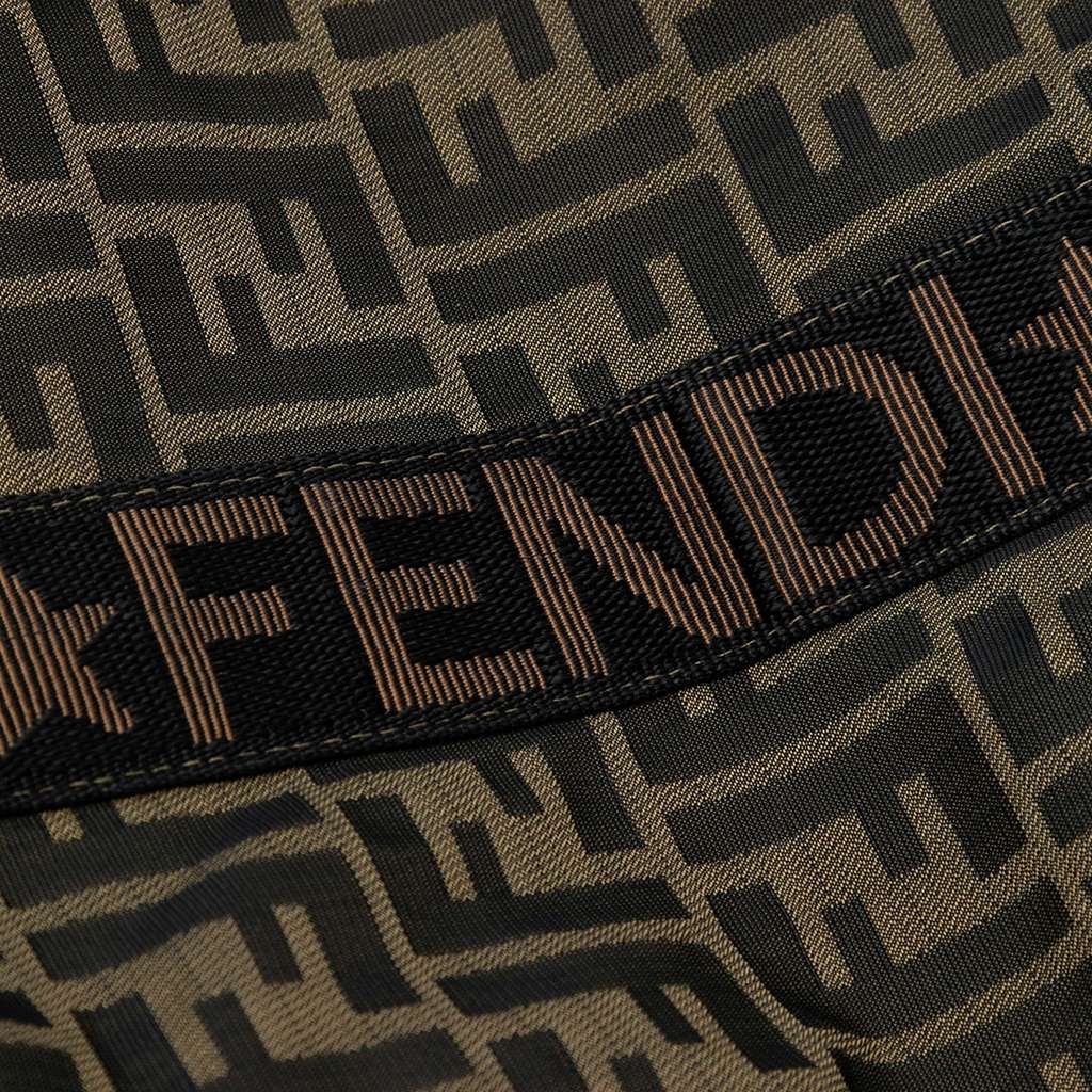Fendi Zucca Canvas Roma 1925 Shopping Tote Brown Canvas Good condition - Box View