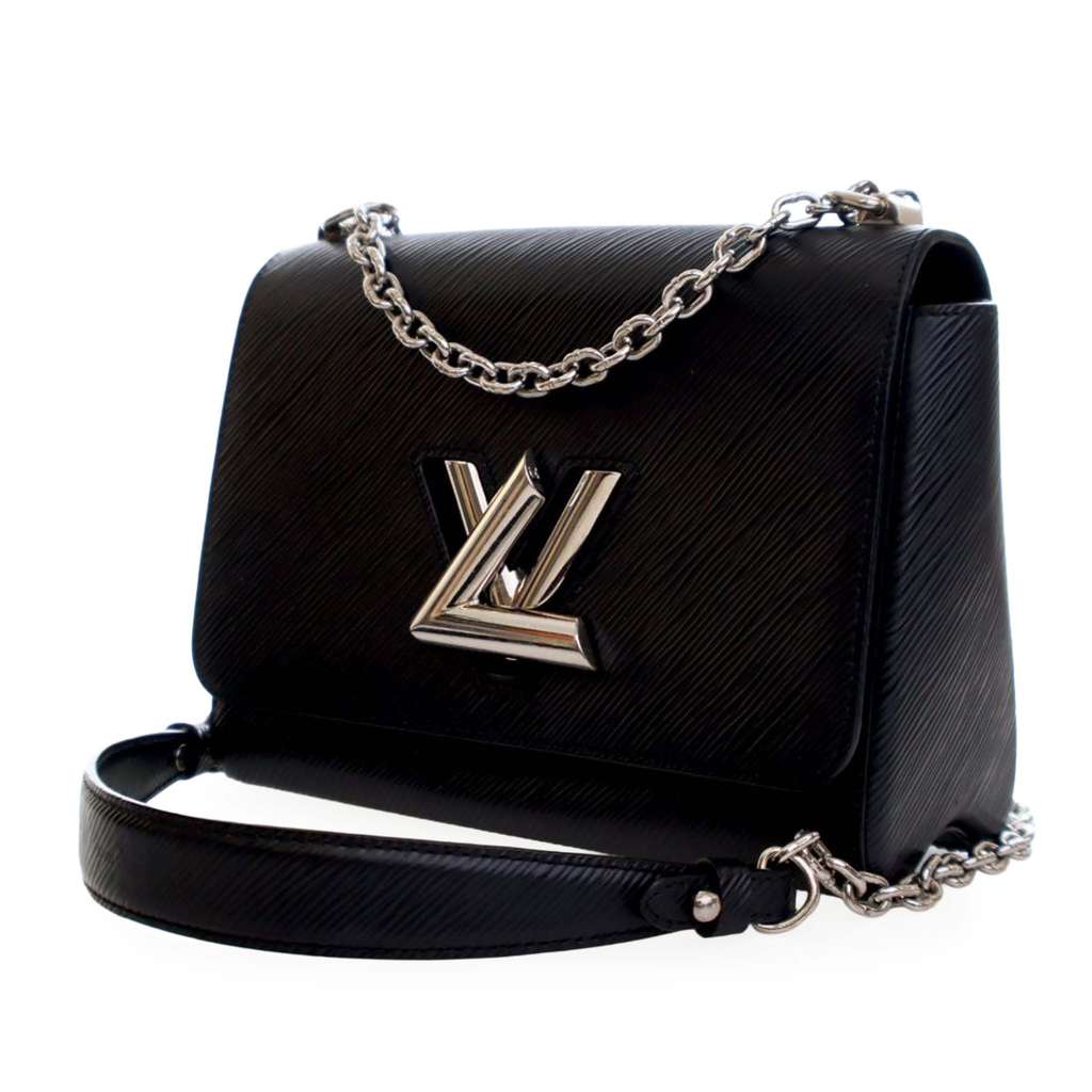 Louis Vuitton Epi Twist MM Black Leather Good condition - Back View