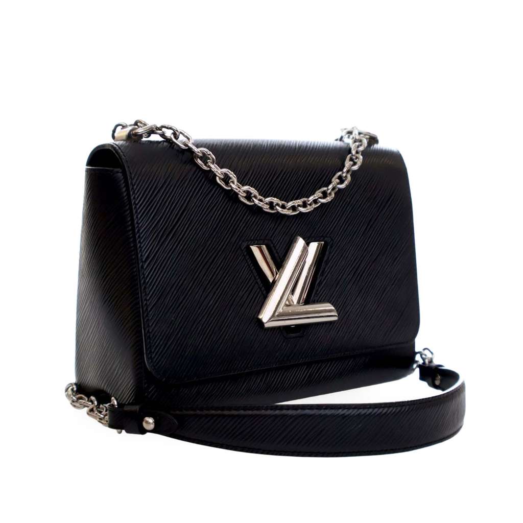 Louis Vuitton Epi Twist MM Black Leather Good condition - Inside View
