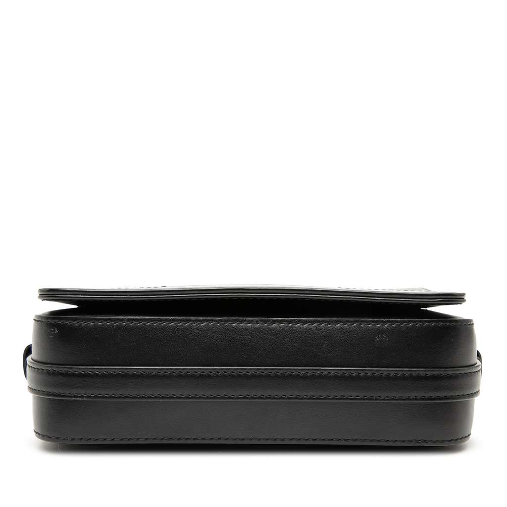 Burberry Small Leather Grace Crossbody Black Leather Good condition - Inside View