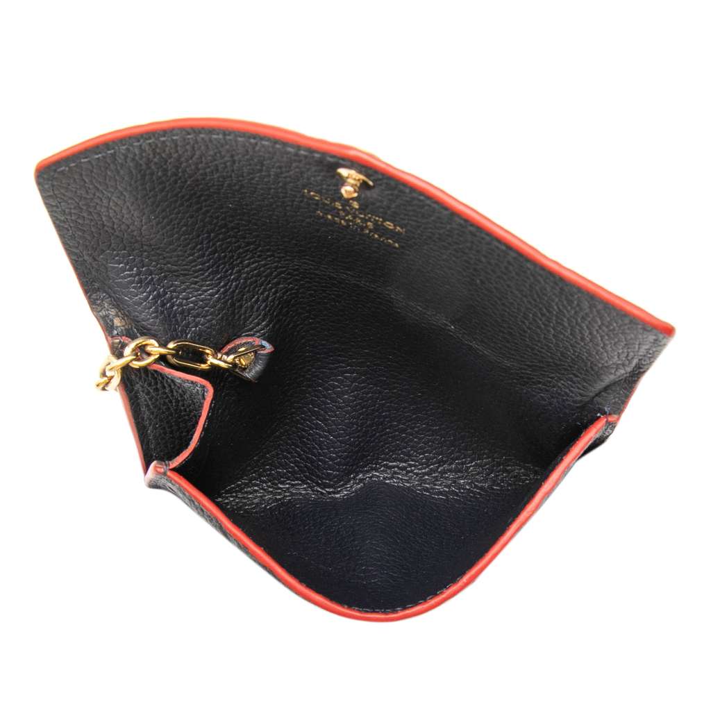 Louis Vuitton Monogram Empreinte Cles Key Holder Blue Leather Good condition - Model View