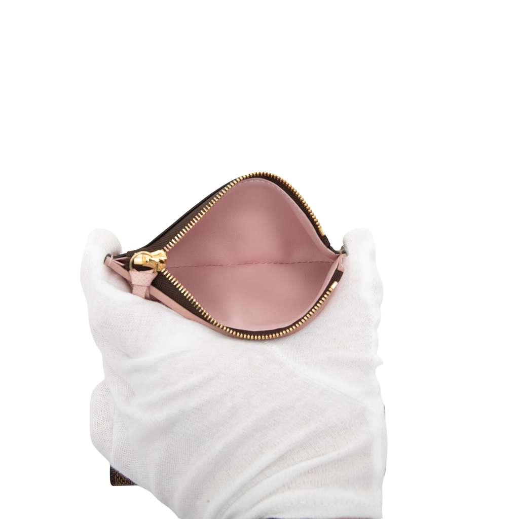 Louis Vuitton Damier Ebene Victorine Brown Good condition - Model View