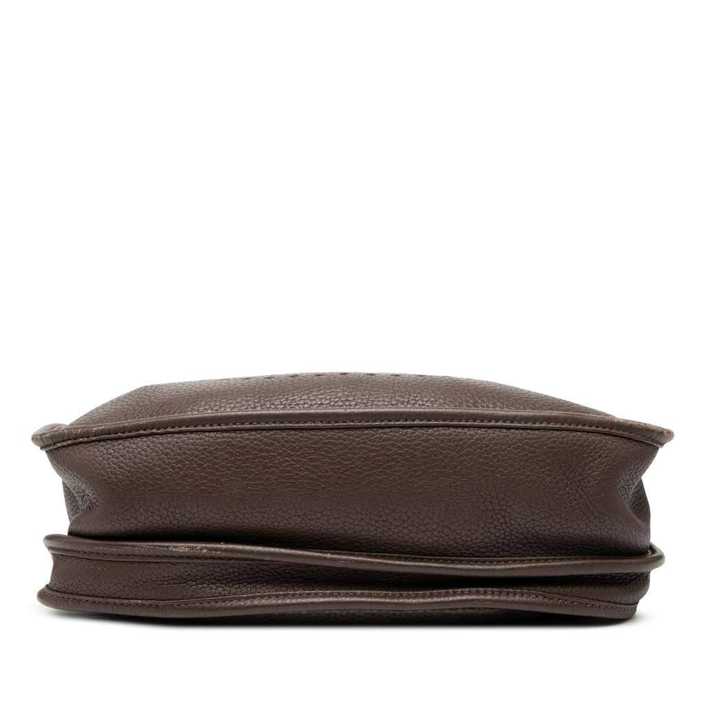 Hermès Clemence Evelyne III PM Brown Leather Good condition - Inside View