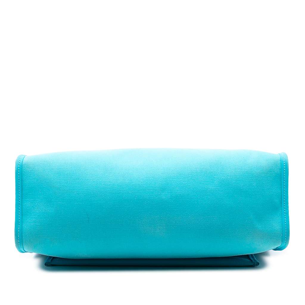 Hermès Toile Herbag Zip 31 Blue Canvas Good condition - Inside View