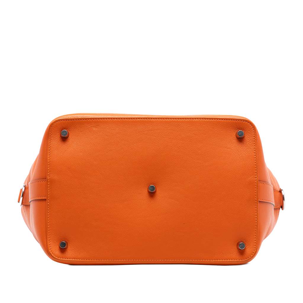 Hermès Swift Toolbox 26 Orange Leather Good condition - Inside View