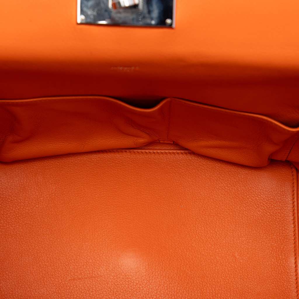 Hermès Swift Toolbox 26 Orange Leather Good condition - Model View