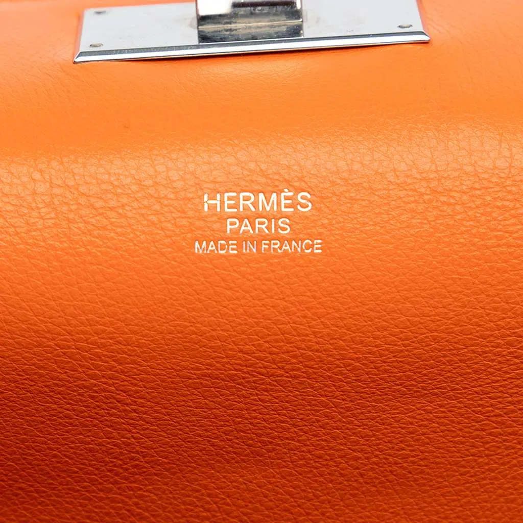Hermès Swift Toolbox 26 Orange Leather Very good - Box View