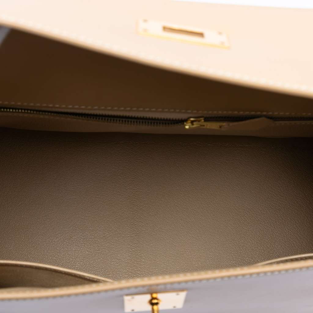 Hermès Box Calf Kelly Sellier 32 Brown Leather Good condition - Model View