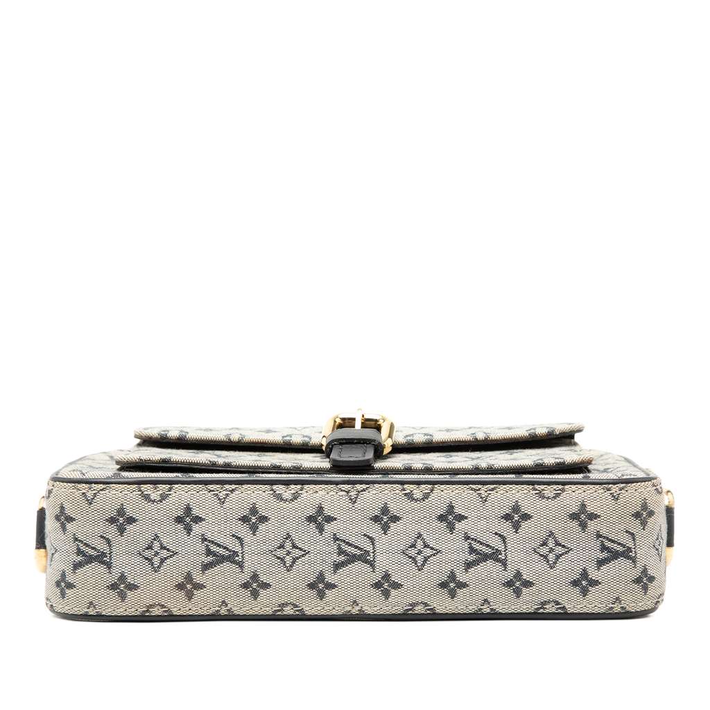 Louis Vuitton Monogram Mini Lin Juliette MM Grey Canvas Good condition - Inside View