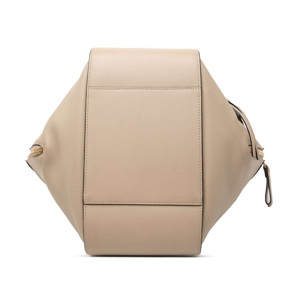 Loewe Small Grained Calfskin Hammock Bag Brown Leather Good condition - Inside View