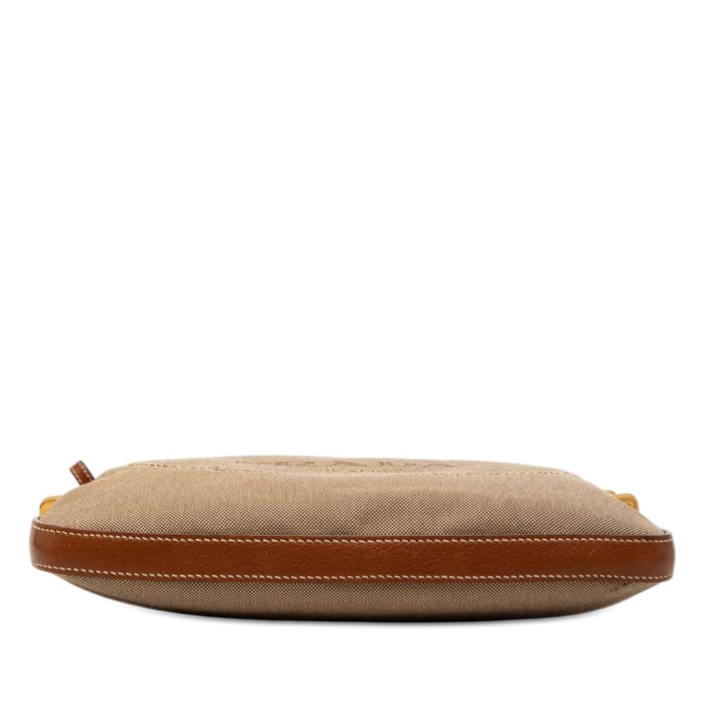 Prada Canvas Canapa Logo Crossbody Brown Canvas Good condition - Inside View