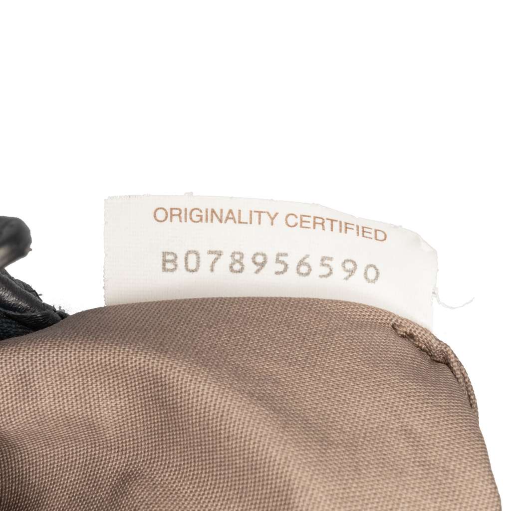 Bottega Veneta Nappa Intrecciato Crossbody Black Leather Good condition - Box View