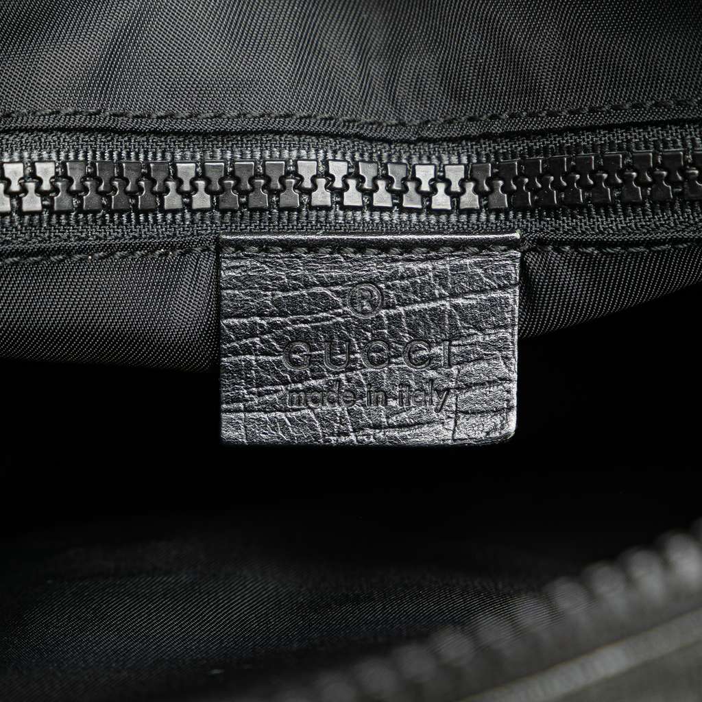 Gucci GG Supreme Crossbody Black Canvas Good condition - Box View