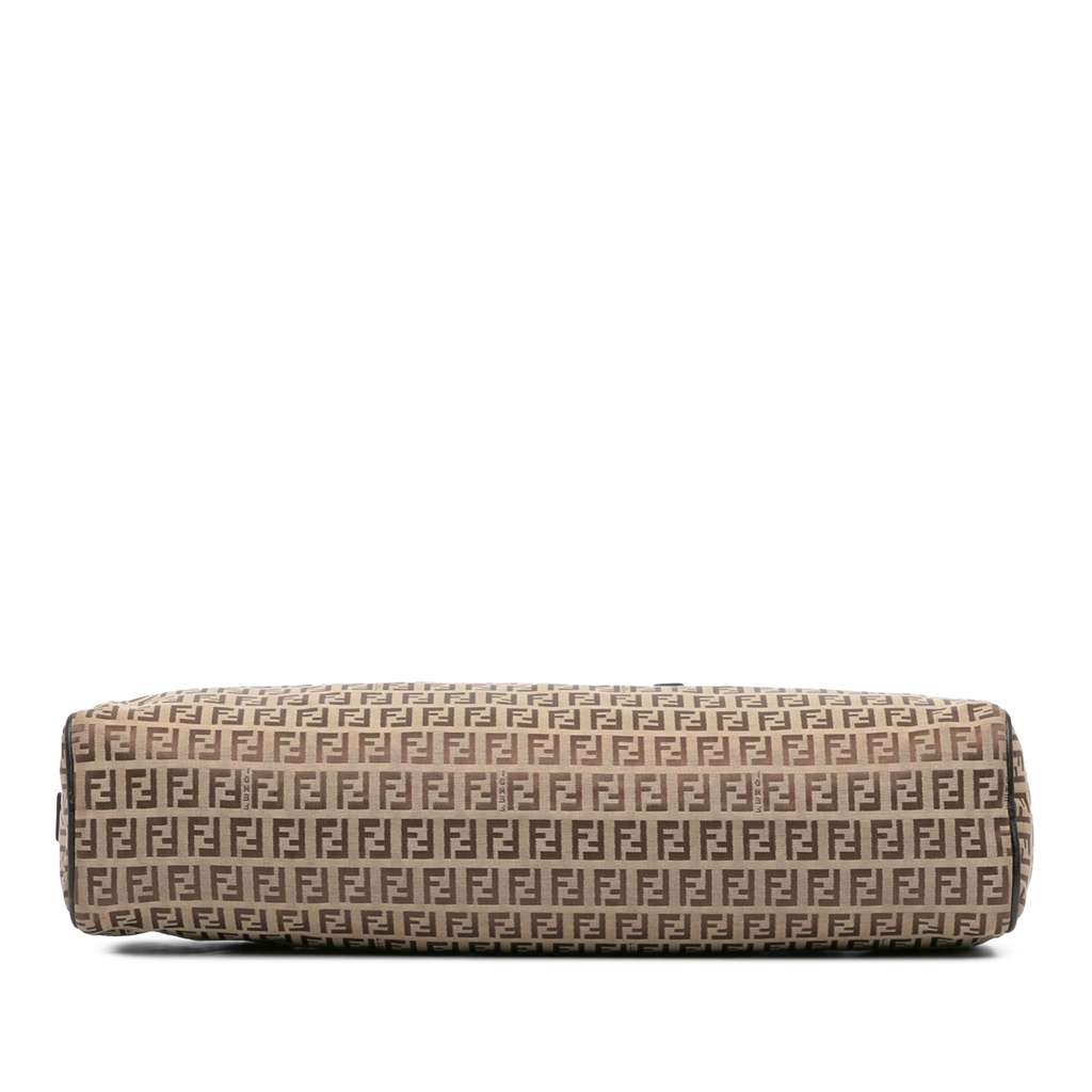 Fendi Zucchino Canvas Handbag Brown Canvas Good condition - Inside View