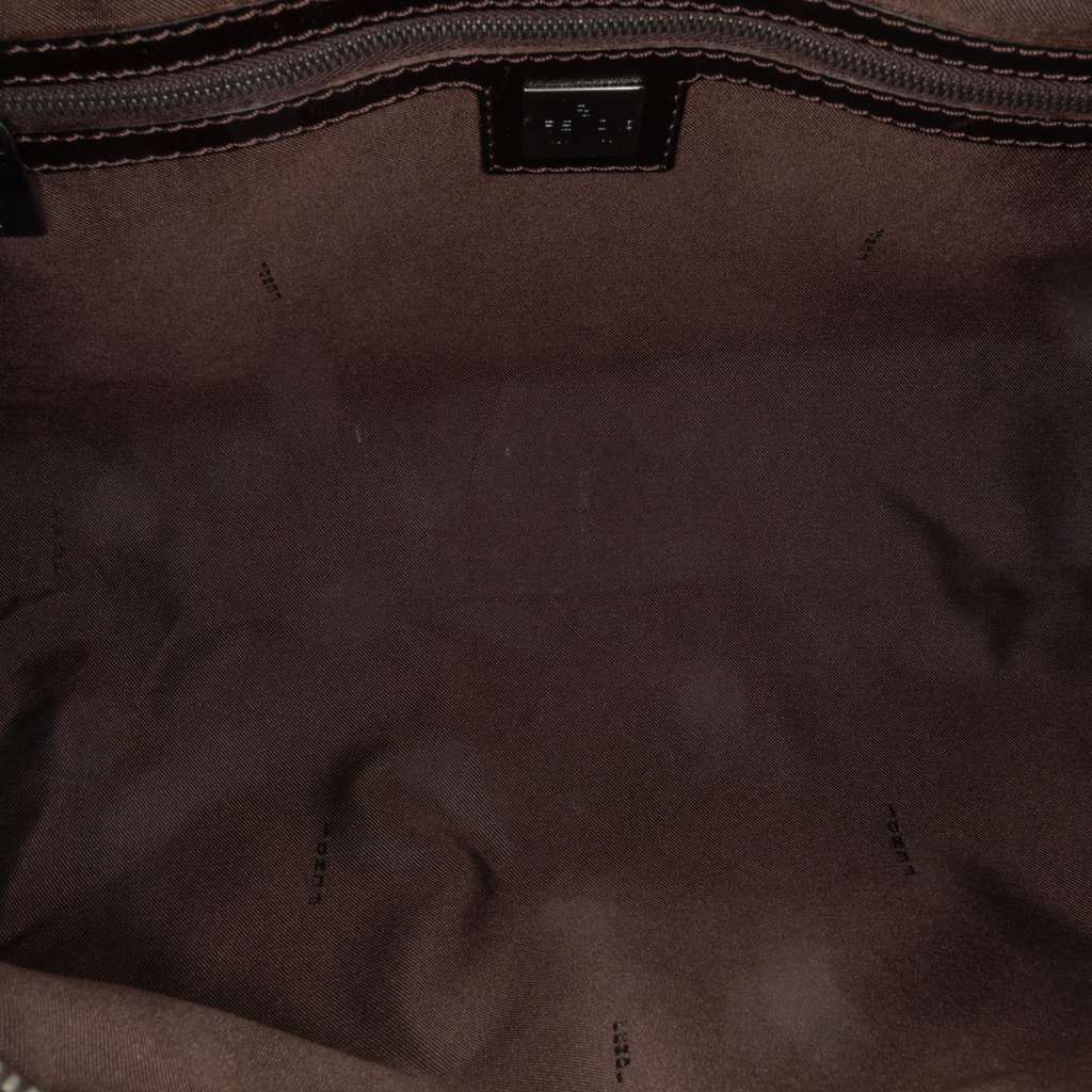 Fendi Zucchino Canvas Handbag Brown Canvas Good condition - Model View