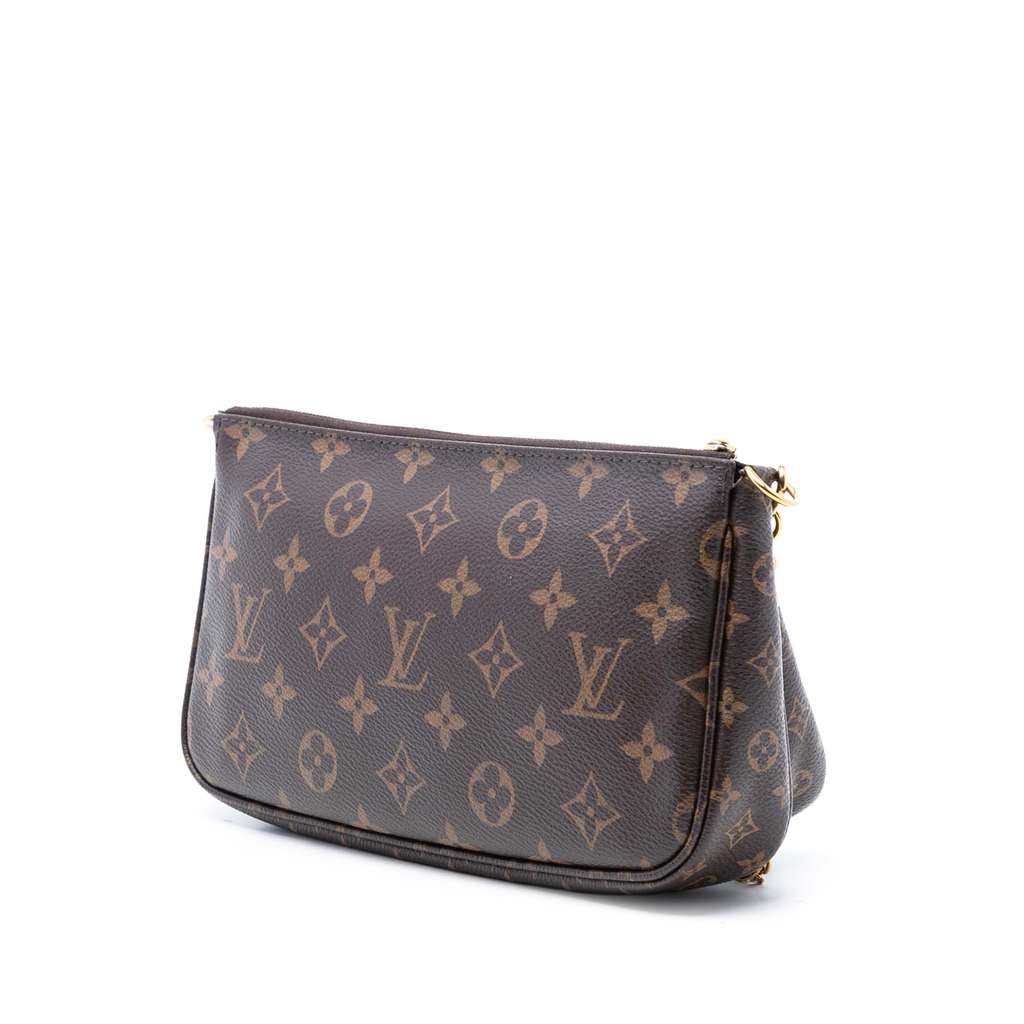 Louis Vuitton Monogram Multi Pochette Accessoires Brown Good condition - Back View