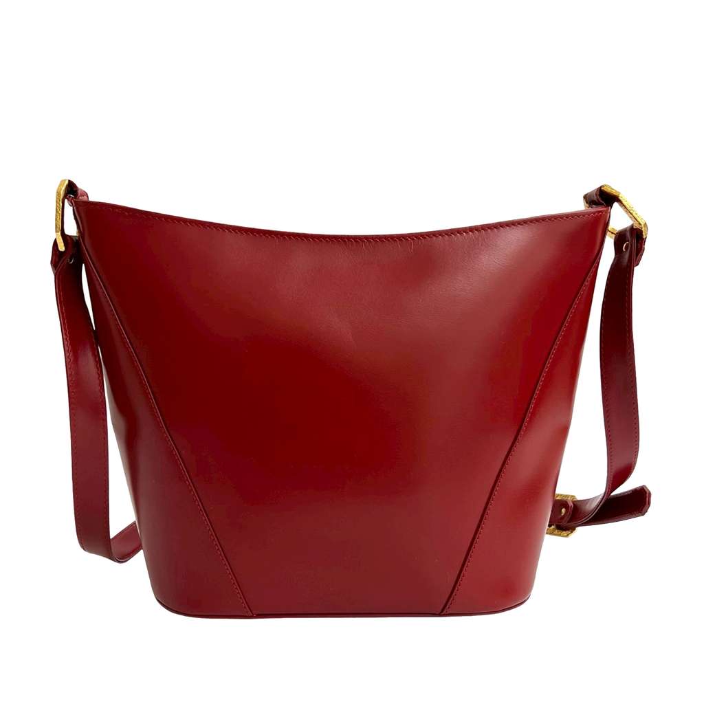 Saint Laurent Leather Crossbody Red Leather Good condition - Back View