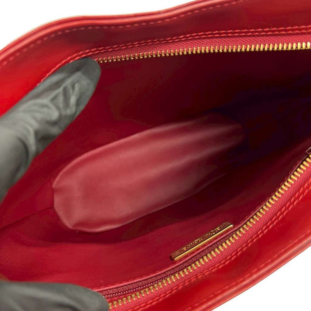 Saint Laurent Leather Crossbody Red Leather Good condition - Inside View