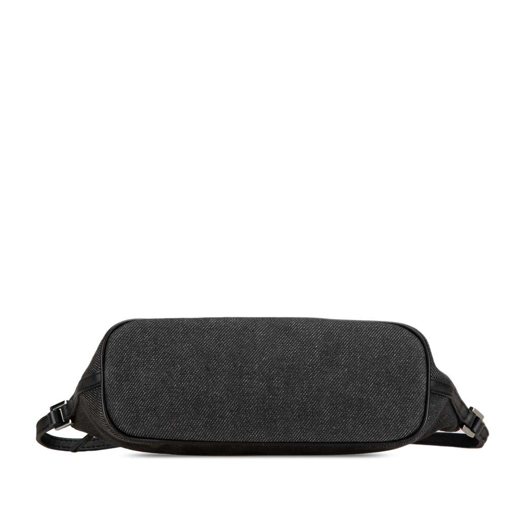 Gucci Denim Boat Shoulder Bag Black Denim Very good condition - Inside View