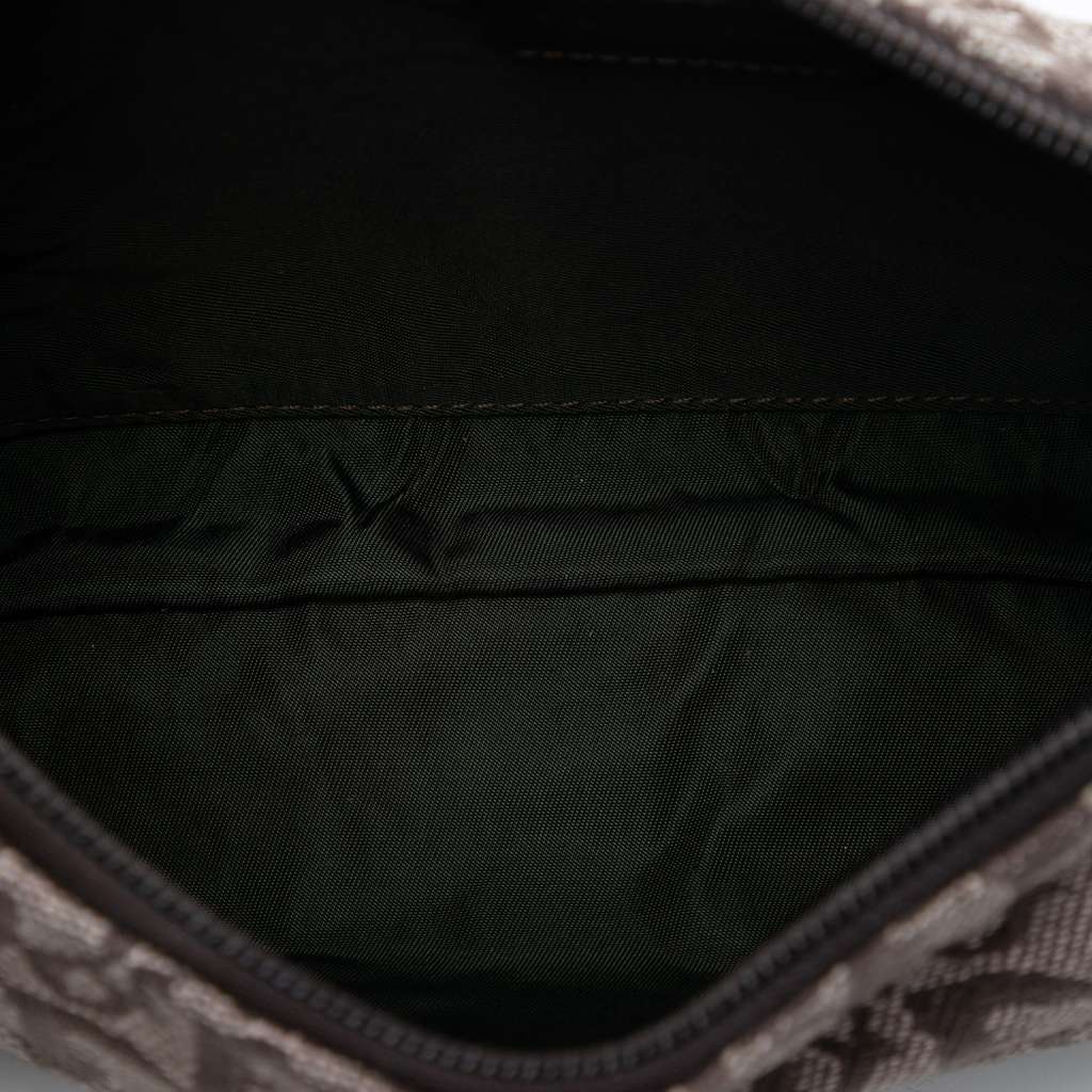 Dior Diorissimo Trotter Canvas Shoulder Bag Brown Canvas Fair condition - Model View